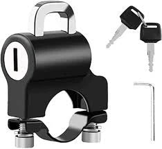 Motor Cycle Helmet Lock