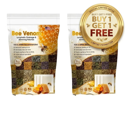 Bee Venom Lymphatic Drainage And Slimming Foot Patches
