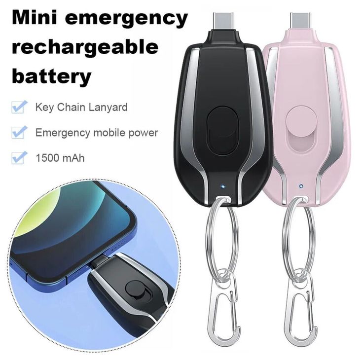 Key Chain Powerbank recharger