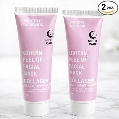 Korean Peel Off Facial Maask Night Wrapper