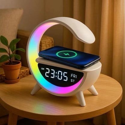 Led Wireless Charging Speaker with RGB Lighting