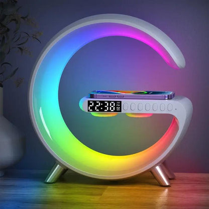 Led Wireless Charging Speaker with RGB Lighting